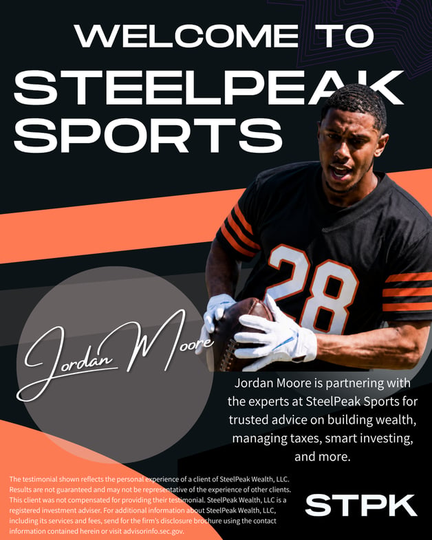 SteelPeak Sports - Jordan Moore Announcement