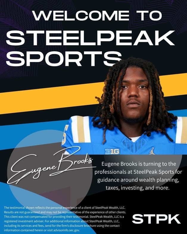 SteelPeak Sports Announces Eugene Brooks as Client